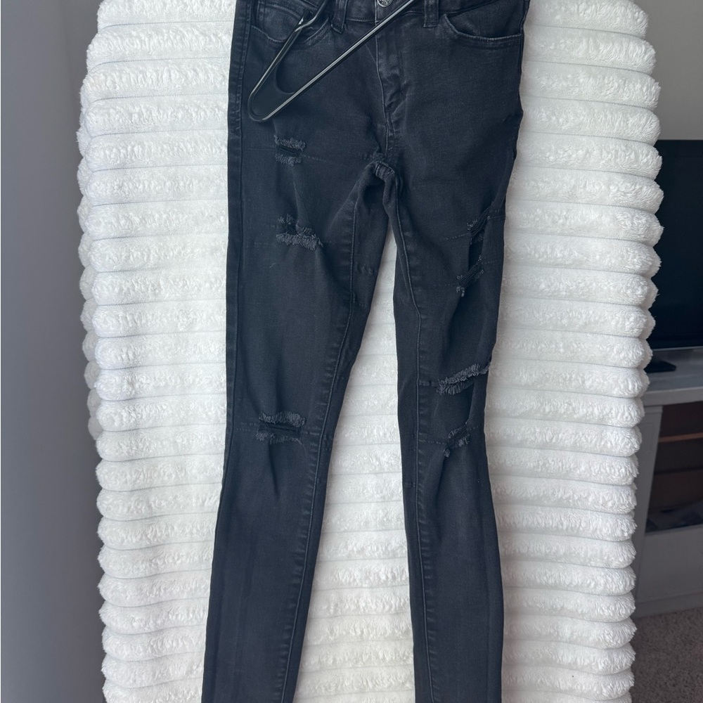 Max Jeans Charcoal Denim Pants